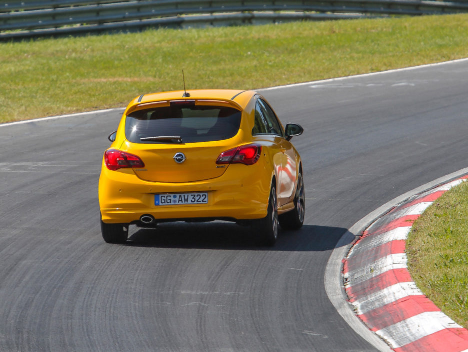 2018 Opel Corsa GSi auf der Nürburgring-Nordschleife