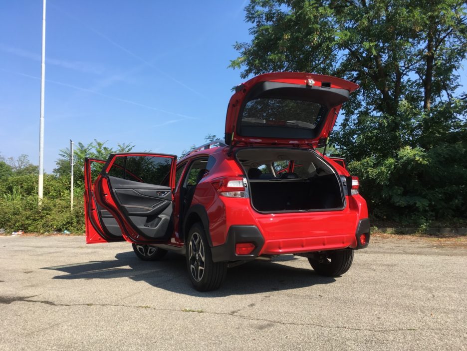 Subaru XV porte aperte