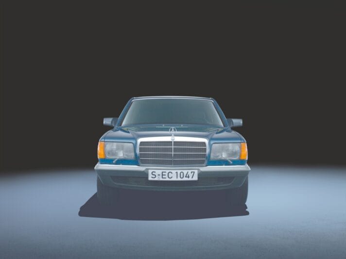 Mercedes-Benz S-Klasse der Baureihe 126 (1979 bis 1991).