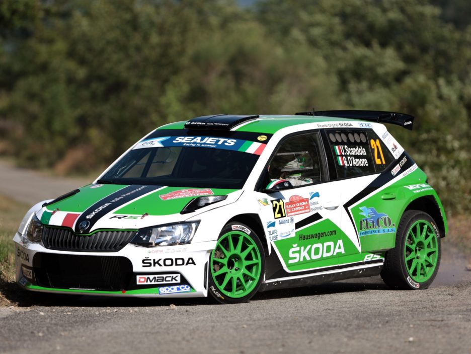 Umberto Scandola, Guido DAmore (Skoda Fabia R5 #21, SA Motorsport)
