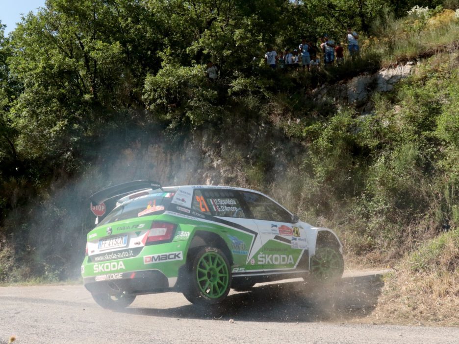Umberto Scandola, Guido DAmore (Skoda Fabia R5 #21, SA Motorsport)