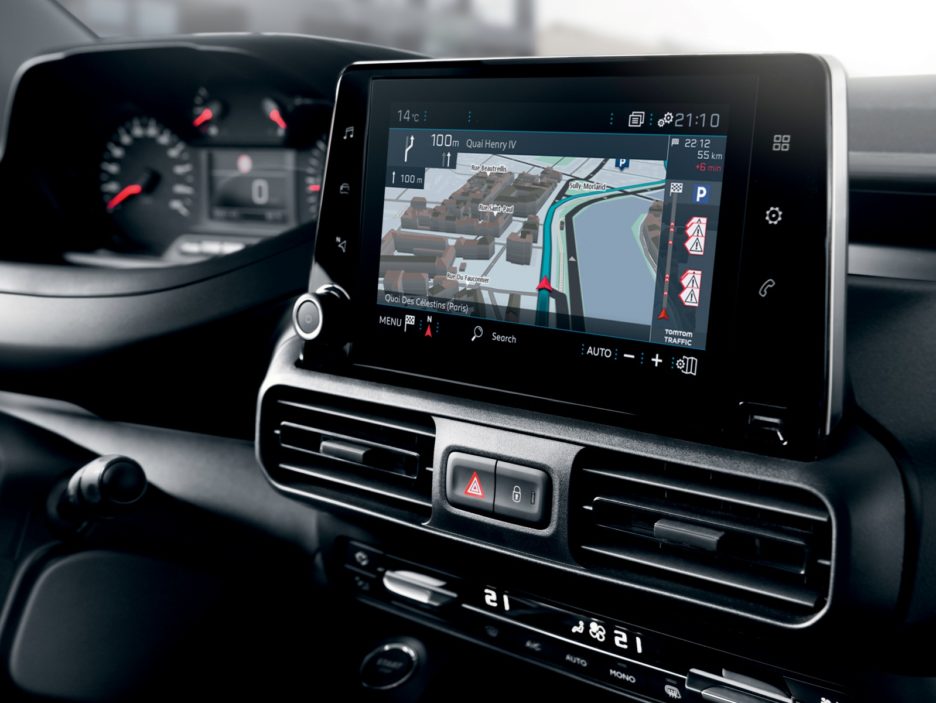 Peugeot Partner navigatore