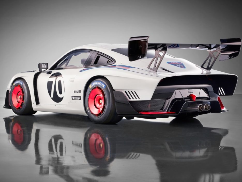 Porsche 935 tre quarti posteriore