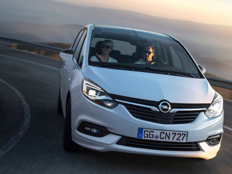Opel Zafira frontale