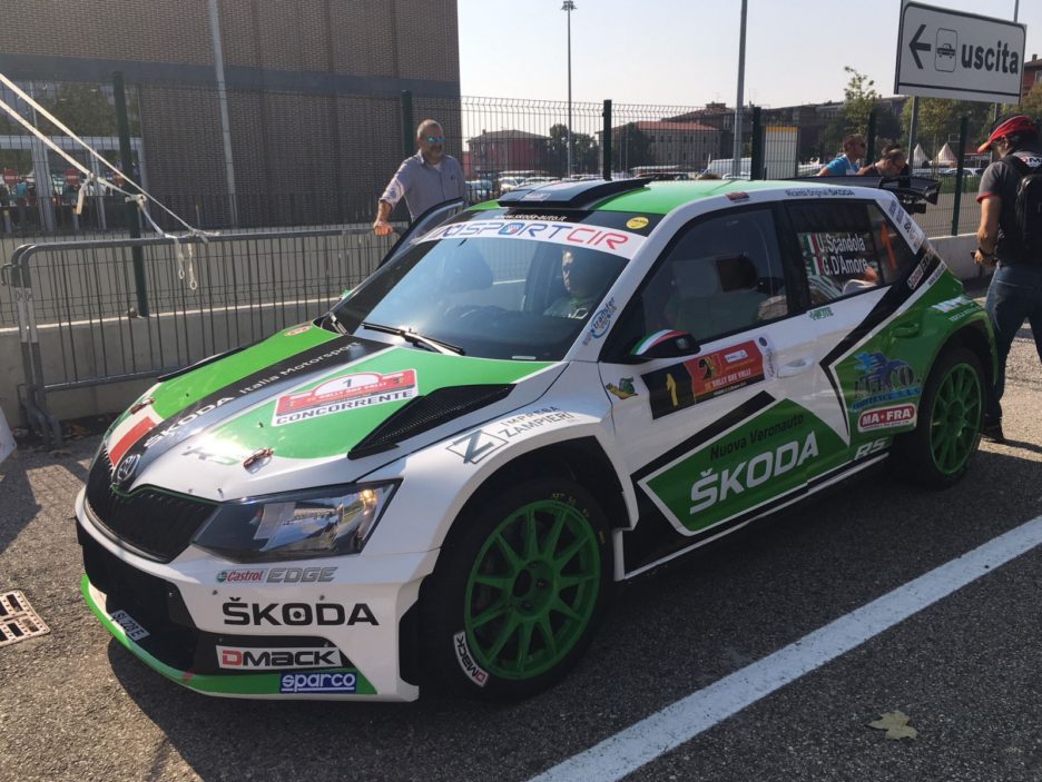 Scandola Skoda Fabia 9 Rally Due Valli 2018