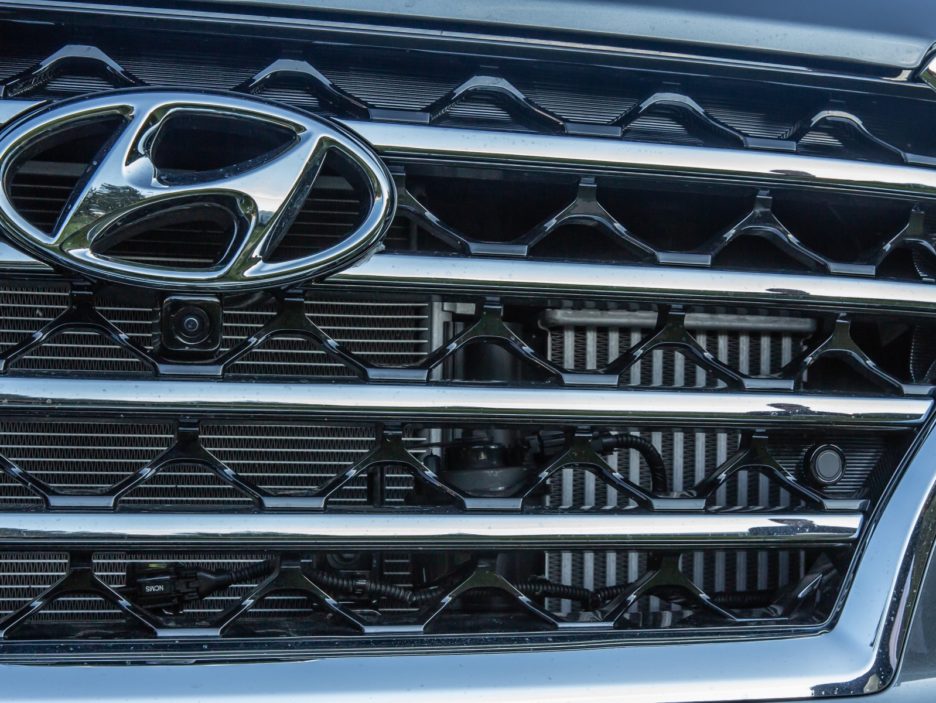 Hyundai Tucson restyling logo Hyundai