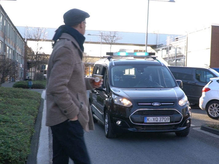 Ford Tests Light-Based Visual Language that Could Help Autonomou