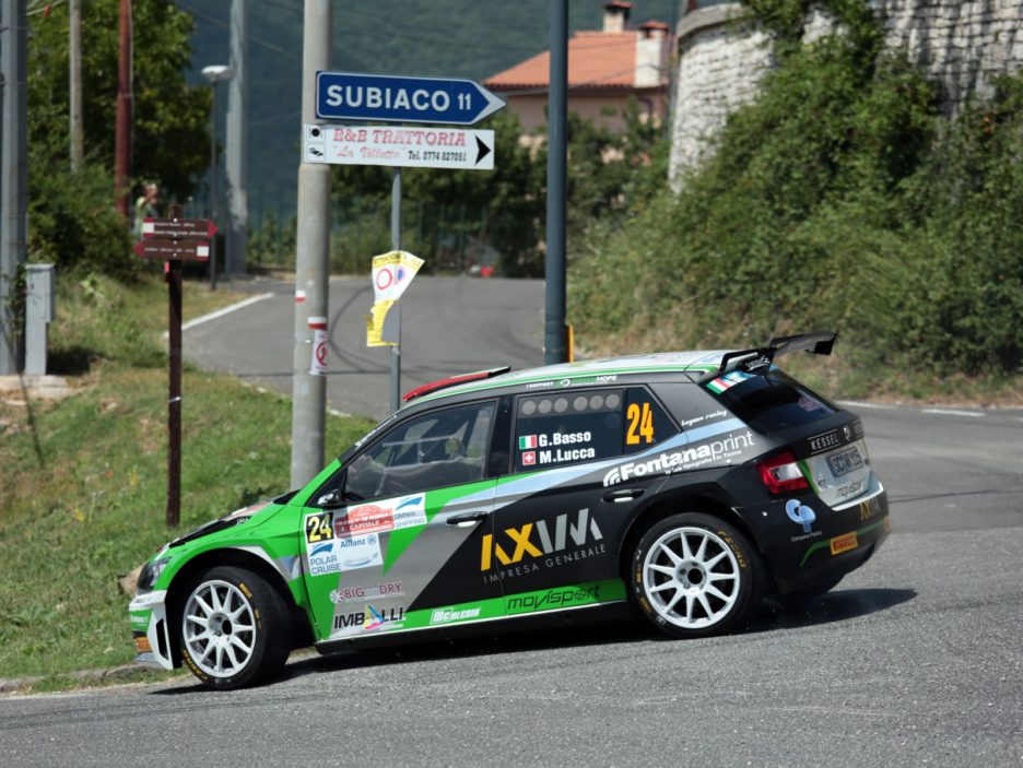 Giandomenico Basso, Moira Lucca (Skoda Fabia R5 #24, Movisport)