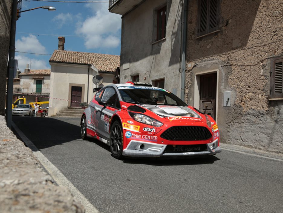 Andrea Crugnola, Danilo Fappani (Ford Fiesta R5 #48, Gass Racing)