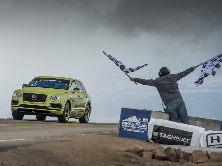 1 - Bentayga Pikes Peak - Finish Line