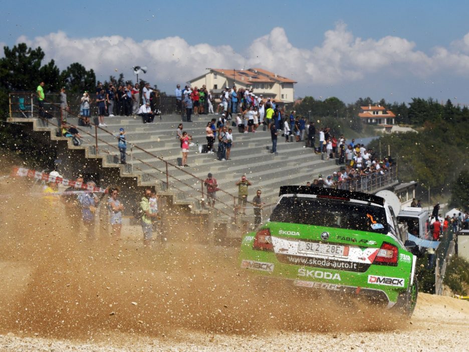 Umberto Scandola, Guido d Amore (Skoda Fabia R5 #2, Daytona Race)
