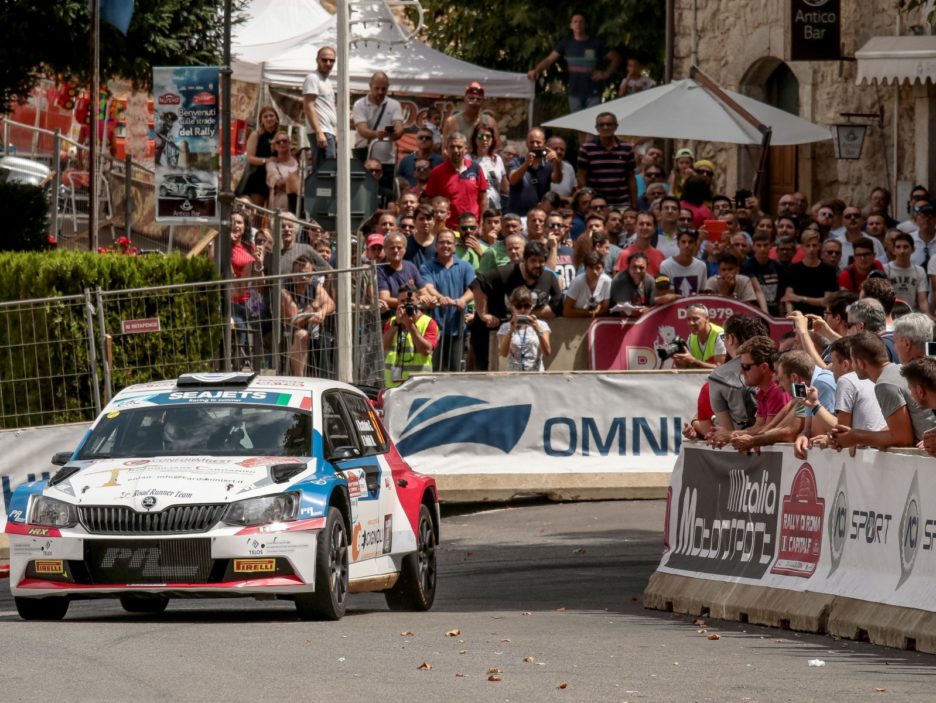 Giacomo Scattolon, Matteo Nobili (Skoda Fabia R5 #51, Road Runner Team)
