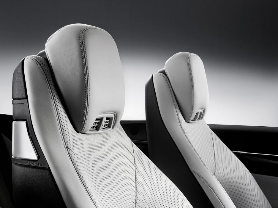 Mercedes classe E Cabrio sedili anteriori