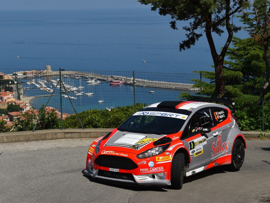 Andrea Crugnola, Danilo Fappani (Ford Fiesta R5 #4, Gass Racing)
