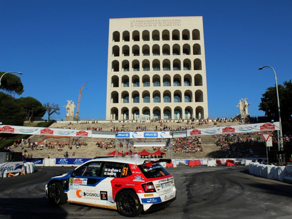 Giacomo Scattolon, Matteo Nobili (Skoda Fabia R5 #51, Road Runner Team)